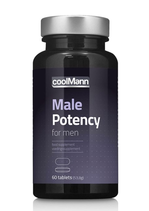 CoolMann Potency Tabs 60pcs Natural