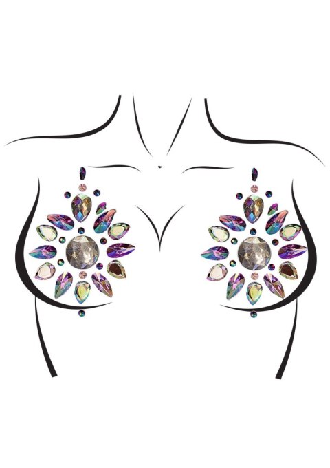 Cressida Nipple Jewels Sticker Multicolor