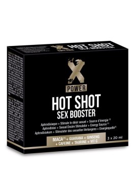 Hot Shot Sex Booster 3 shots Natural