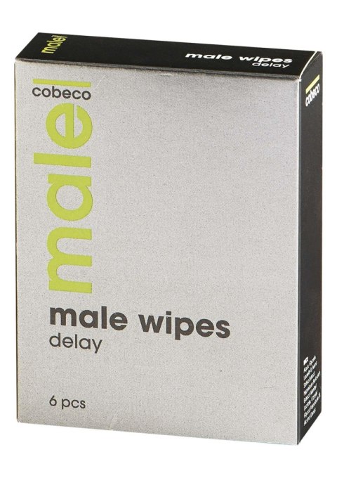 Male Wipes Delay 6X 25ml Transparent