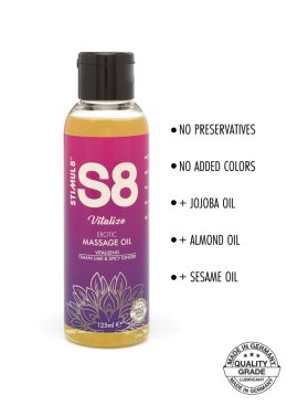 S8 Massage Oil 125ml Omani Lime & Spicy Ginger
