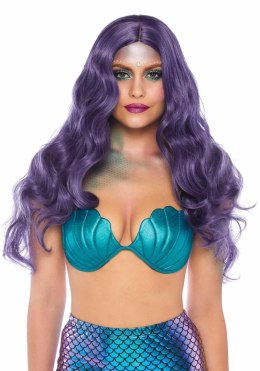 Wavy long wig Purple