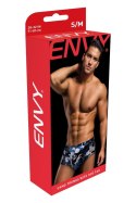 ENVY CAMO TRUNKS W/ DOG TAG NAVY, L/XL