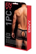 ENVY SNAP DOWN MESH BOXER BRIEF BLACK, L/XL