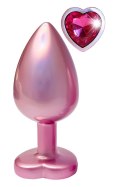 GLEAMING LOVE MATTE PINK PLUG LARGE