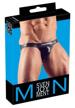 Svenjoyment - Seksowne Męskie Majtki Jockstrap Z Elastycznych Pasków Czarne 2XL