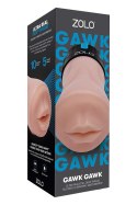 ZOLO VIBRATING DEEP THROAT GAWK GAWK BLOWBOT MOCHA