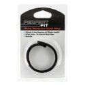 Zacisk erekcyjny - Perfect Fit Neoprene Snap Cockrings Black Czarny