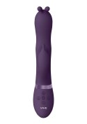 Gada - Vibrating Bunny Ear G-Spot Rabbit with Pulse Wave Shaft