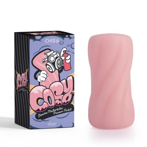 Stamina Masturbator Pleasure Pocket-Pink