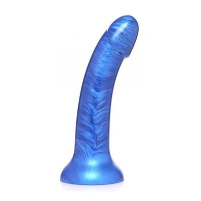 Metalowe silikonowe dildo G-tastic - 7 / 17,8 cm