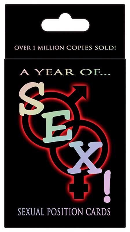 A YEAR OF SEX! SEXUAL POSITION CARDS