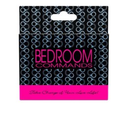 BEDROOM COMMANDS CARD GAME