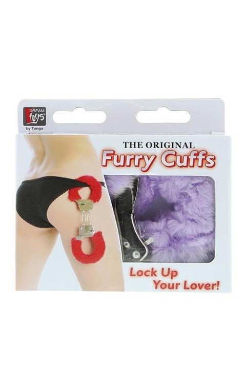 DREAM TOYS HANDCUFFS WITH PLUSH LAVENDER