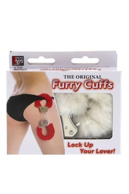 DREAM TOYS HANDCUFFS WITH PLUSH WHITE