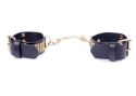 Fetish B - Series Handcuffs with cristals 3 cm Gold