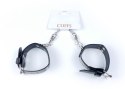 Fetish B - Series Handcuffs with cristals 3 cm Silver