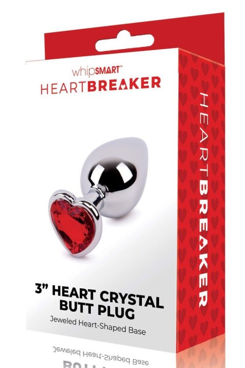 HEARTBREAKER METAL BUTT PLUG MEDIUM