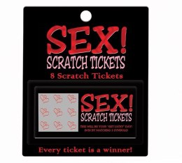 SEX! SCRATCH TICKETS