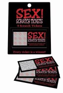 SEX! SCRATCH TICKETS