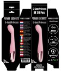 Power Escorts - Pink - G Spot Princess - 18 Cm / 7 Inch Silicone G Spot Vibrator