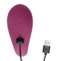 Twitch 3 - Rechargeable Vibrator & Suction - Silicone - 10 Speed - Burgundy