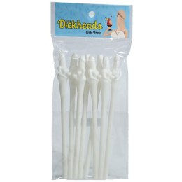 Bride Straws - White