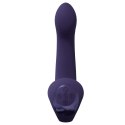 Riko - Rechargeable Triple Action Vibrator with Advanced Finger Motion & Pulse Wave Stimulator - Purple