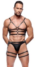 Leather Harness Set M/L