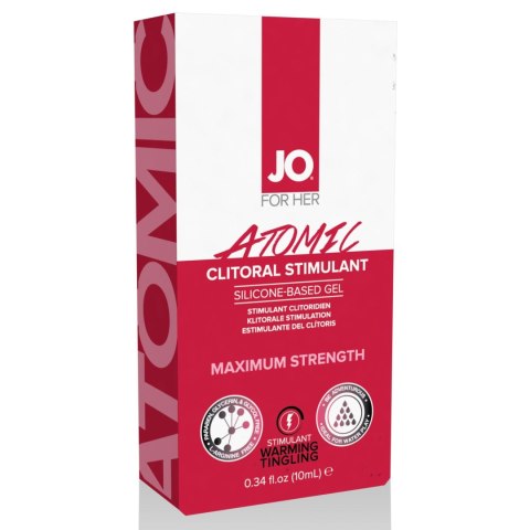 System JO - For Her Clitoral Stimulant Warming Atomic 10 ml