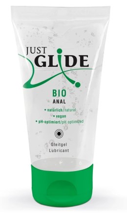 Just Glide Bio Anal - Organiczny Lubrykant Analny Na Bazie Wody 50 ml