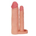 Add 2"" Pleasure X Tender Double Penis Sleeve