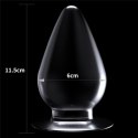 Flawless Clear Anal Plug 4.5''