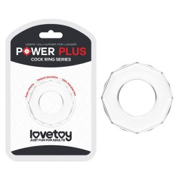 POWER PLUS Cockring Clear