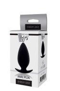 CHEEKY LOVE ANAL PLUG MEDIUM BLACK