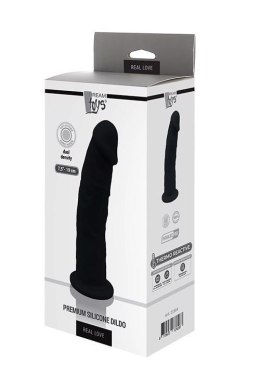 REAL LOVE DILDO 7.5INCH BLACK