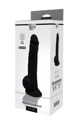 REAL LOVE DILDO 9.5INCH BLACK