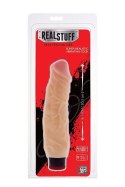 REALSTUFF 8INCH VIBRATOR - FLESH