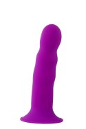 SOLID LOVE PREMIUM RIBBED DILDO PURPLE