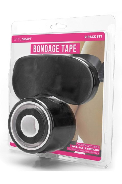 WHIPSMART 100 FT BONDAGE TAPE BLACK