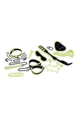 WHIPSMART 12 PCS GLOW IN THE DARK ALL-IN ONE BONDAGE SET