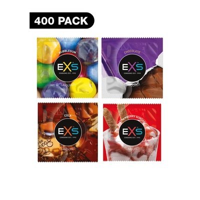 Prezerwatywy mix 400 szt EXS