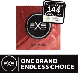 Prezerwatywy rozgrzewające 144 szt EXS
