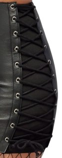 Leather Skirt L