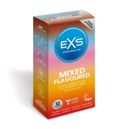 Prezerwatywy smakowe 12 szt EXS