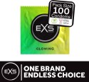 Prezerwatywy świecące 100 szt EXS