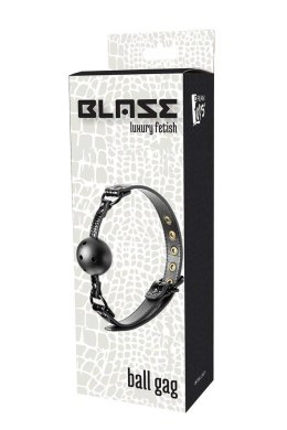 BLAZE BALL GAG CROCO BLACK