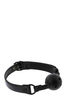 BLAZE BALL GAG CROCO BLACK