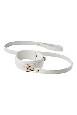 BLAZE ELITE COLLAR AND LEASH WHITE