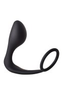 FANTASSTIC ANAL PLUG WITH COCKRING BLACK